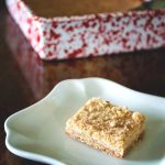 Lemon Crumbles - Lemon Oat Bars with a mildly sweet, creamy filling. Get the recipe from Cosmopolitan Cornbread.