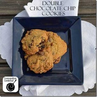 Double Chocolate Chip Cookies | Cosmopolitan Cornbread