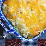 Chicken Tortilla Bake - A fun dish full of creamy flavor. This is a family favorite and a great pot luck dish too!
