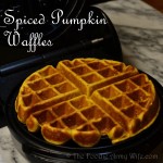 Spiced Pumpkin Waffles