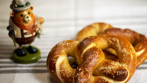 Authentic and easy to make, these Bavarian soft pretzels bring the warm, chewy flavor of Germany's beloved snack right to your kitchen.