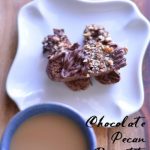 Rich, chocolate biscotti drizzled with melted chocolate and sprinkled with chopped, toasted pecans. These Chocolate Pecan Biscotti cookies will make coffee time very, very happy.