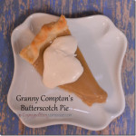 Granny Compton's Butterscotch Pie from Cosmopolitan Cornbread