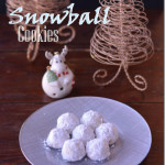 Snowball Cookies are the perfect Christmas cookie - get the recipe from Cosmopolitan Cornbread