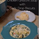 Olive Garden Chicken Gnocchi Soup and Garlic Drop Biscuits