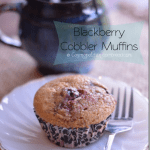 Blackberry Cobbler Muffins from Cosmopolitan Cornbread