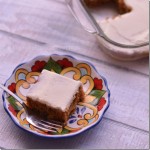 The perfect snack cake for your family - Zucchini Carrot Snack Cake. Get the recipe from Cosmopolitan Cornbread.