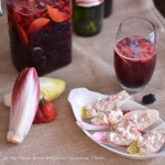 Berry Sangria and Strawberry Chicken Salad in Endive Boats