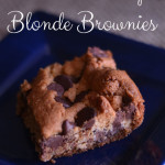 Chocolate Chip Blonde Brownies from Cosmopolitan Cornbread