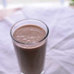 Guilt-Free Chocolate Milk Shake (smoothie) from Cosmopolitan Cornbread