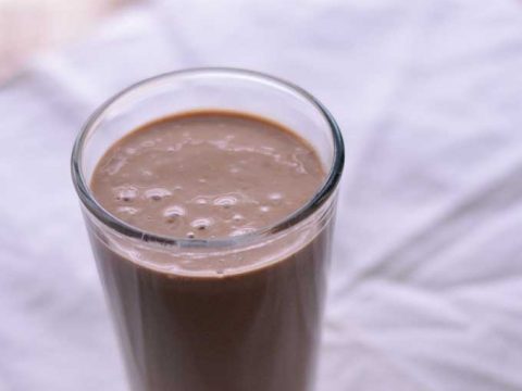 Chocolate Milk Shake Smoothie A Good Life Farm