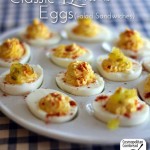 How to make Classic Deviled Eggs (and egg salad!) from Cosmopolitan Cornbread