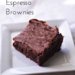 Rich and moist Deep Dark Espresso Brownies from Cosmopolitan Cornbread