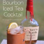 Bourbon Sweet Tea Cocktail | A sweet cocktail with Southern flair from Cosmopolitan Cornbread