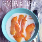 Good Old-fashioned Peaches & Cream from Cosmopolitan Cornbread