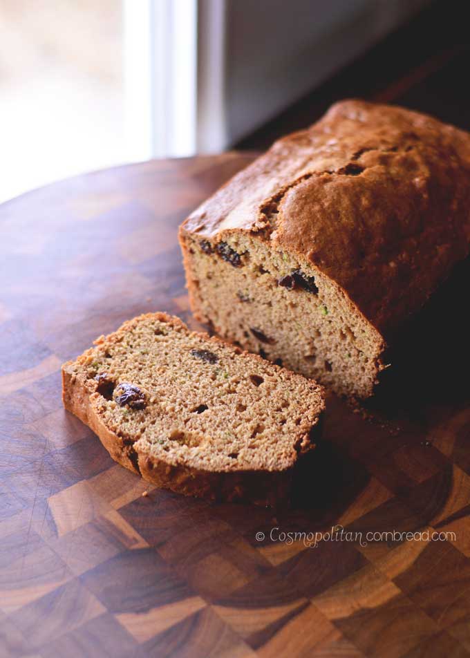 Mom's Zucchini Bread Cosmopolitan Cornbread