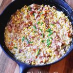 Skillet Corn with Bacon - the perfect summer dish from Cosmopolitan Cornbread