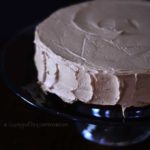 Rich Mocha Cake with Mocha Rum Icing - a Coffee Lover's Dream Cake! Get the recipe from Cosmopolitan Cornbread