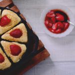 Buttermilk Breakfast Cakes with Balsamic Strawberries