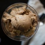 Paleo Coffee Ice Cream is low-carb, dairy-free and guilt free! Get the recipe from Cosmopolitan Cornbread.