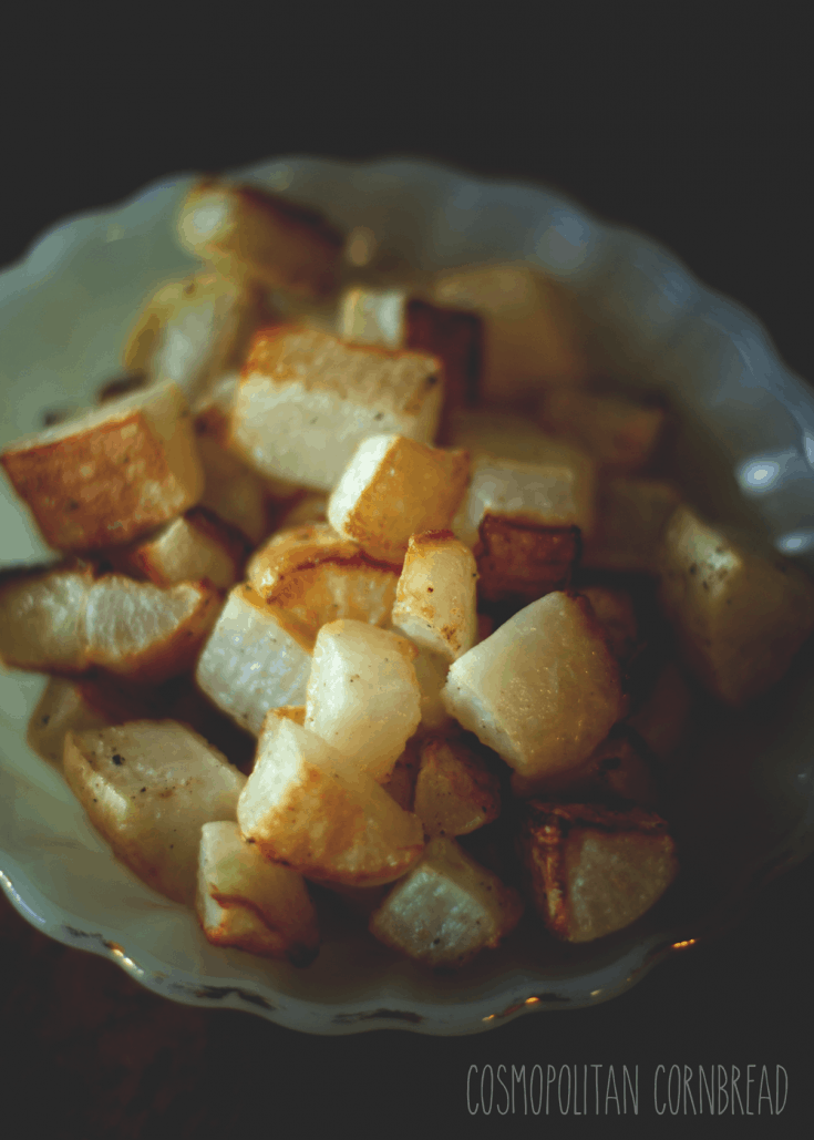How to Roast Radishes Cosmopolitan Cornbread