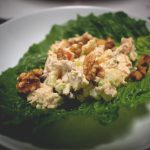 Easy and Delicious Waldorf Chicken Salad. This recipe is low carb & paleo friendly.