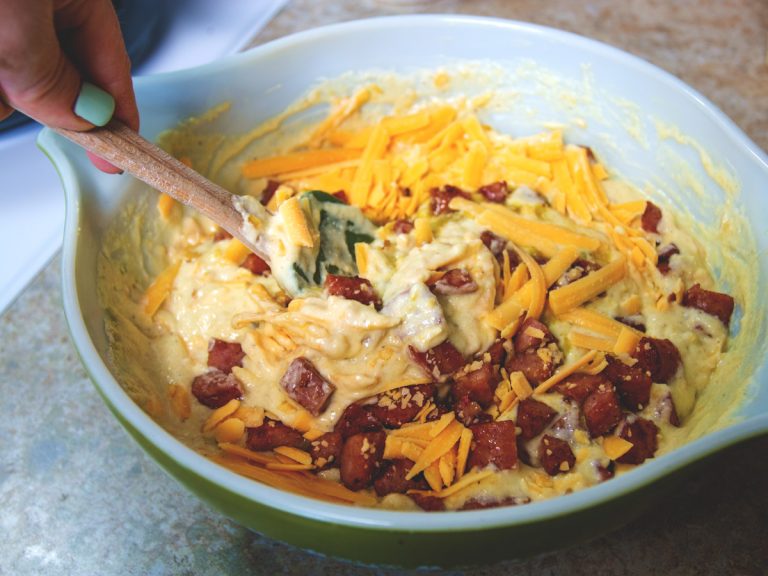 Sausage Cornbread Bake (with Video) Cosmopolitan Cornbread