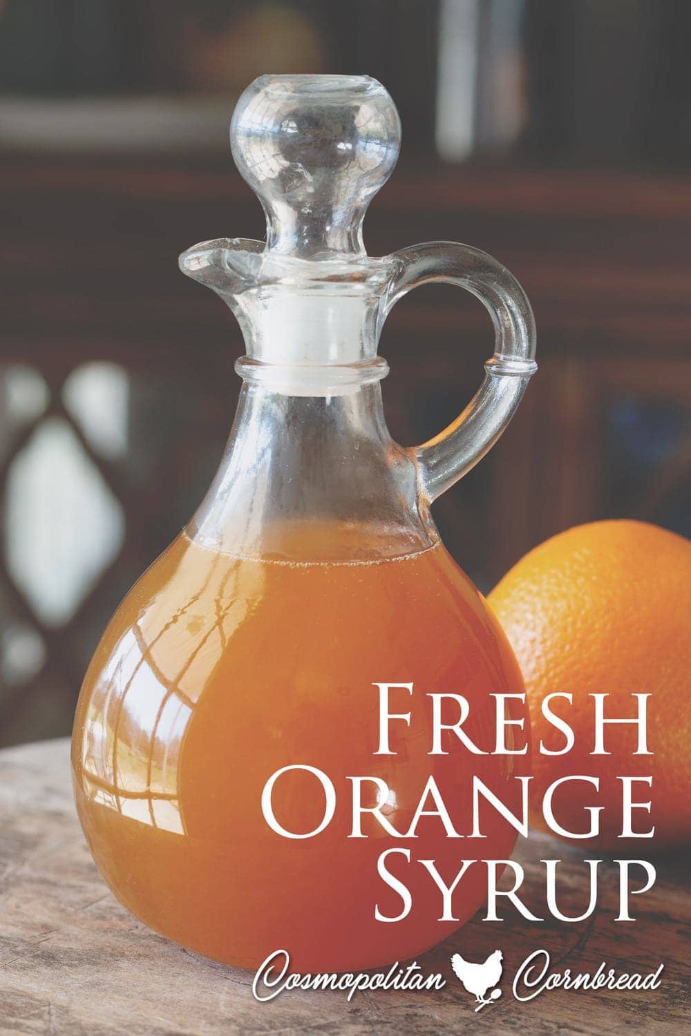 How to Make Orange Syrup Cosmopolitan Cornbread