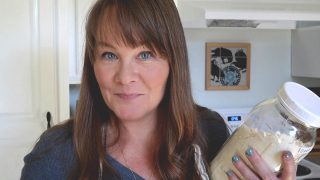 How to make a homemade pancake mix that is grain-free (gluten free) and can also be used to make waffles or muffins!