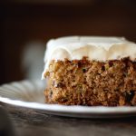 Rustic Zucchini Cake with Cream Cheese Frosting from Cosmopolitan Cornbread