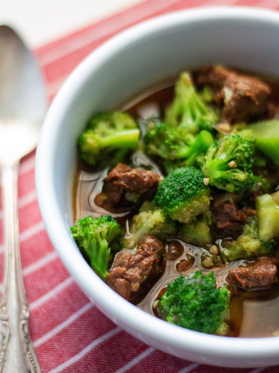 Easy Broccoli and Beef Soup Instant Pot (with Recipe Video