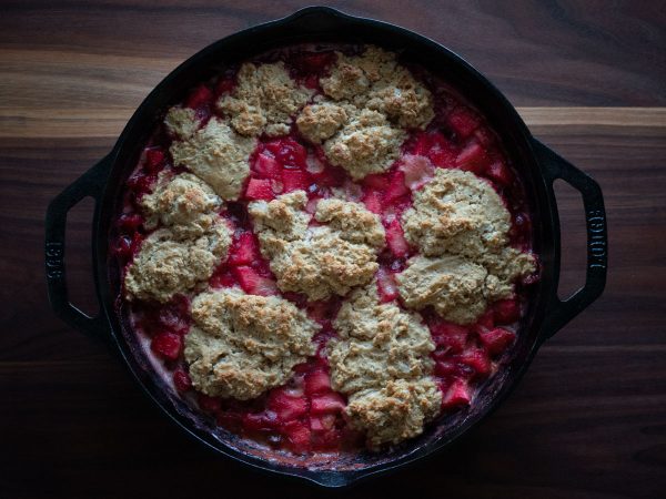 Cranberry Apple Cobbler (With Cooking Video)