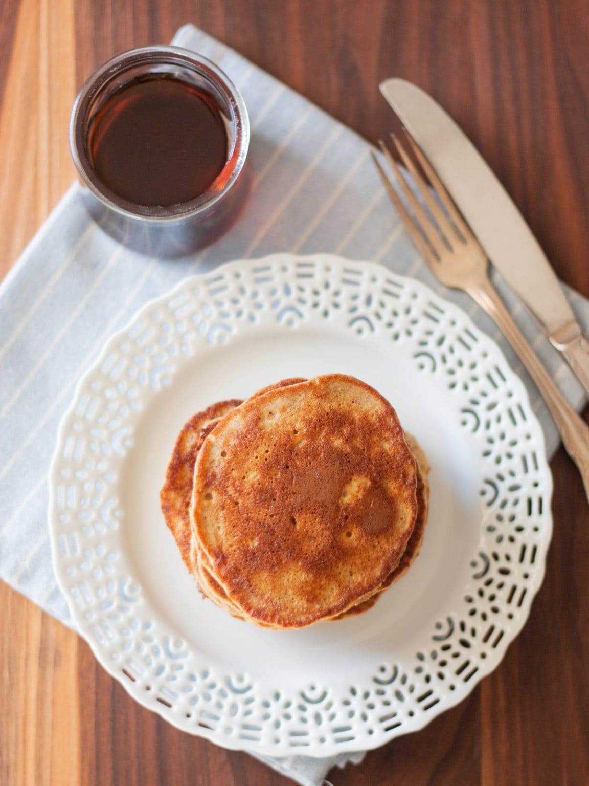 Healthy Apple Banana Pancakes Cosmopolitan Cornbread
