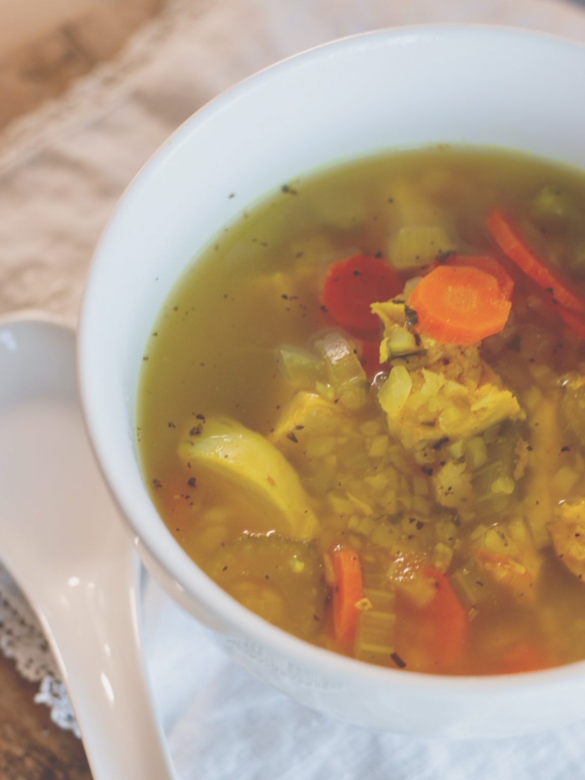 Easy, Wholesome Chicken Vegetable Soup Keto, Paleo Cosmopolitan