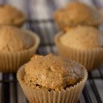 The nutty flavor of almonds shines through in these moist Almond Butter Muffins.