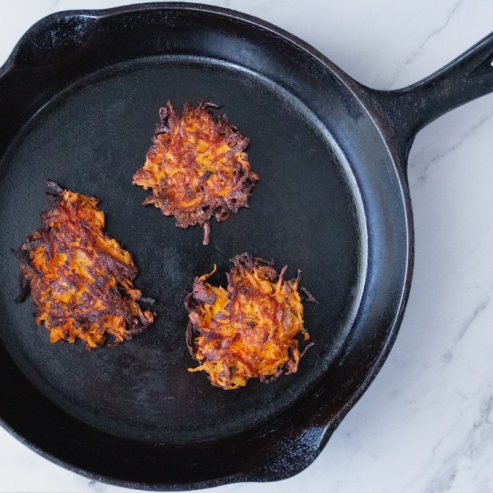 Savory Carrot Fritters (paleo, gf) Cosmopolitan Cornbread