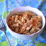 Easy Italian Chicken Pasta salad - a great summer meal you can make ahead.