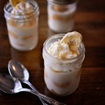 Homemade Banana Pudding in a mason jar - the perfect portable picnic dessert.