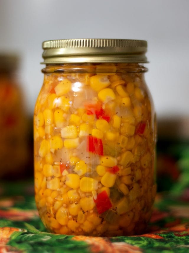 Easy Corn Relish (with Canning Video) Cosmopolitan Cornbread