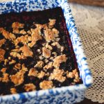 This paleo blueberry crisp recipe uses alternative flours that add a lovely, light texture to this dessert. It's gluten free, sans processed sugars, but doesn't skimp on flavor!