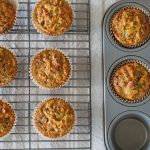 Wholesome Breakfast Muffins cooling on a rack