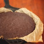 Skillet Brownies - small batch baking in a cast iron skillet