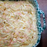 The Best Vanilla Frosting - This is the creamiest frosting you will ever have. It isn't too sweet and is my go-to recipe for every cupcake or cake I need to frost.