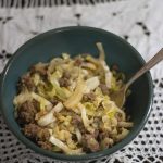 Beef and Cabbage Dinner - This hearty, budget-friendly dish combines savory ground beef and tender cabbage in a single skillet for an easy weeknight meal.