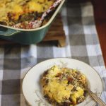 This keto friendly Cheeseburger Bake is a hearty, low-carb casserole that captures the essence of a classic cheeseburger in every bite.