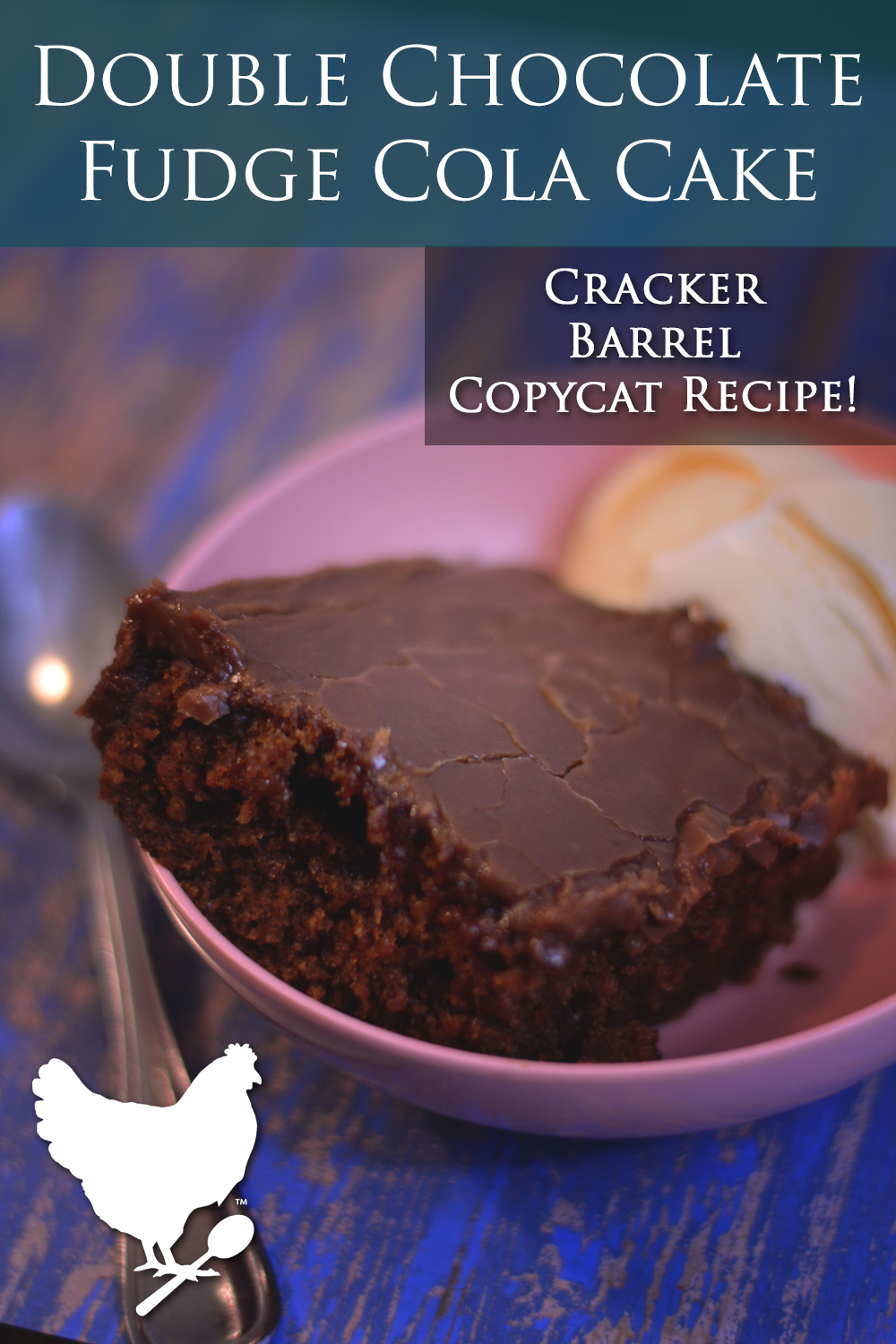 This Cracker Barrel Double Fudge Cola Cake copycat recipe recreates the restaurant's southern classic dessert at home. It has a rich, moist chocolate cake infused with a subtle cola flavor, topped with a decadent fudge frosting.